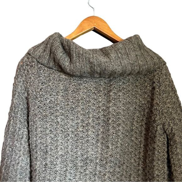 MaryStyle light brown wool & alpaca blend cardigan - Picture 11 of 11